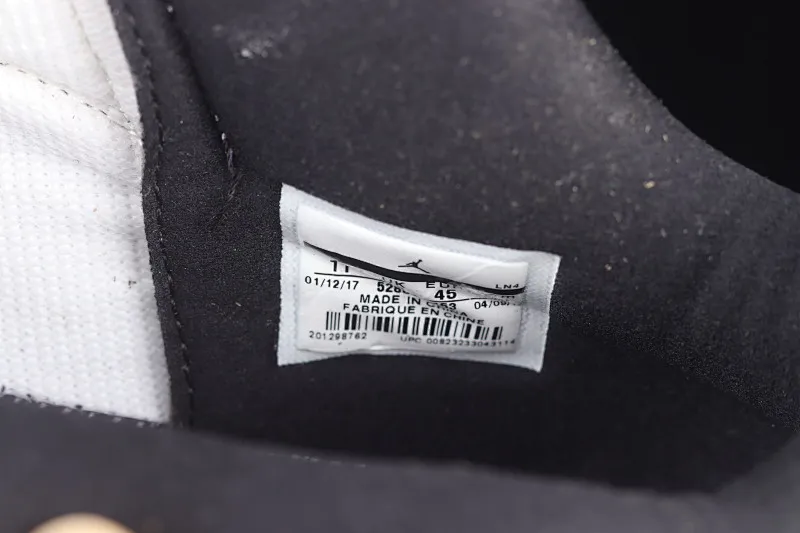 All Categories Air Jordan Jordan Series Basketball Shoes Air Jordan 11 Pure Original Version Air Jordan 11 Low "Concord" AJ11 Concord White Black Original Label Real Carbon Fiber Low-top Basketball Shoes 528895-153